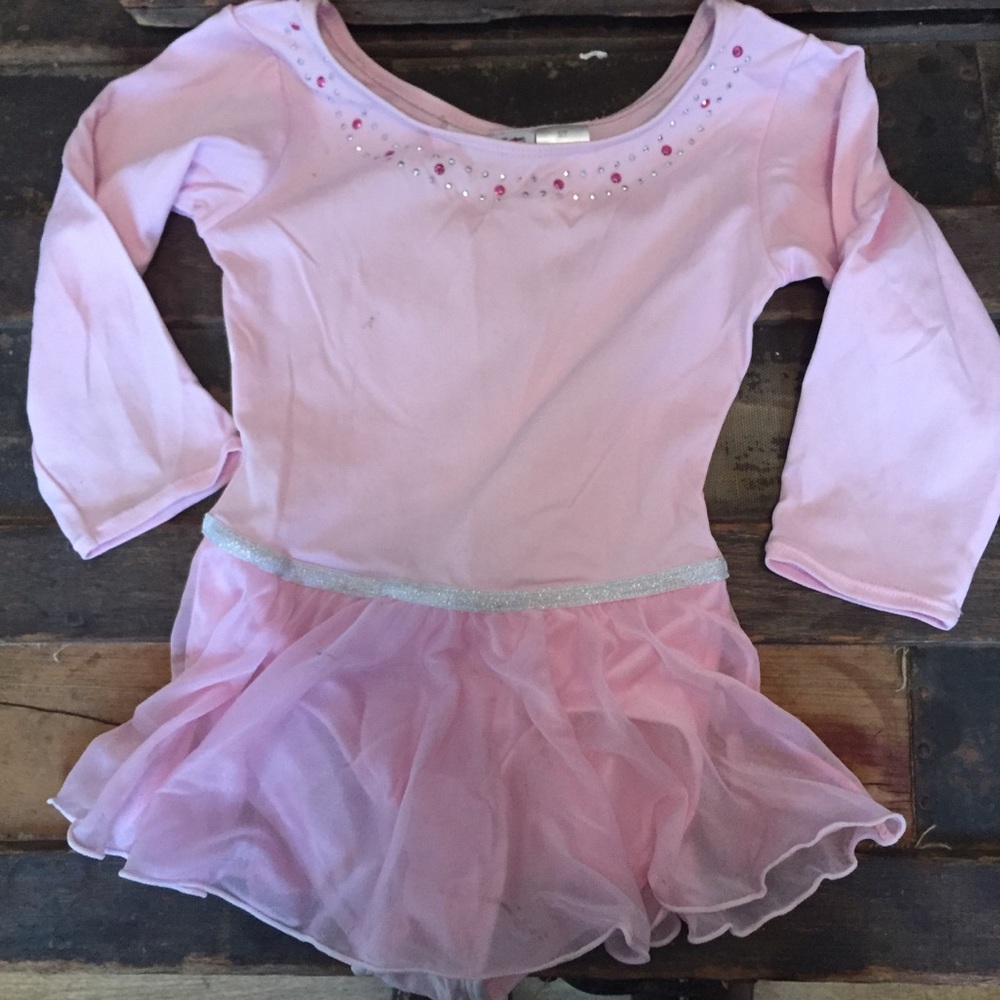 Ballerina skirted leotard 6:7 pink